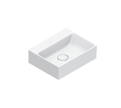 Раковина Catalano Premium 45x35 см без отверстия белый глянцевый 0220450001