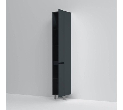 Шкаф-пенал напольный AM.PM Gem 30 см правый графит матовый M91CSR0306GM
