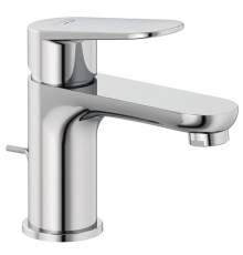 Смеситель для раковины Kludi X1 с донным клапаном 75 мм хром 322660575