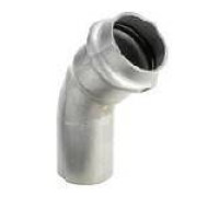 Отвод 45° Viega Sanpress Inox НВ 35 мм нержавеющая сталь 435424