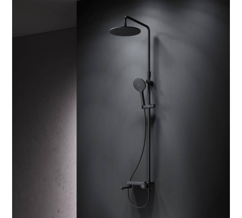 Душевая система AM.PM Like черный матовый F0780722