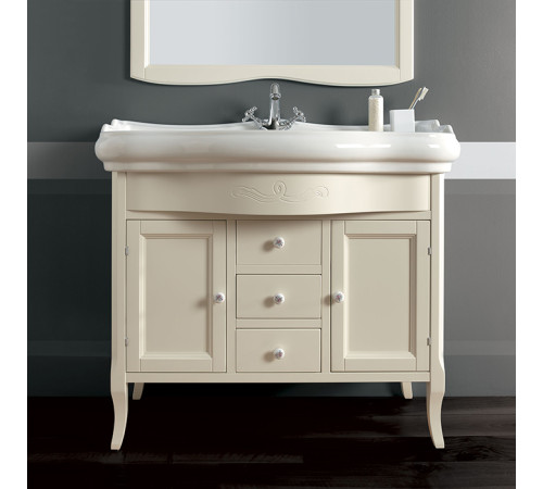 Раковина подвесная Kerasan Retro 100х54.5 см 1 отверстие белая 105001