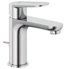 Смеситель для раковины Kludi X1 однорычажный 95 мм с донным клапаном хром 322880575