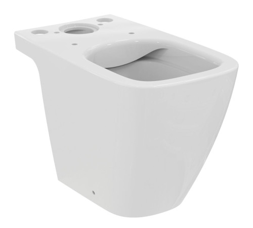 Унитаз напольный Ideal Standard i.life S безободковый RimLS горизонтальный выпуск T459601