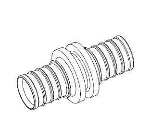 Муфта равнопроходная REHAU RAUTITAN MX 32-32 латунь DZR 11080141001
