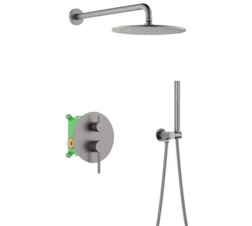 Душевая система встроенная Timo Saona 250 мм черный матовый SX-2369/03SM