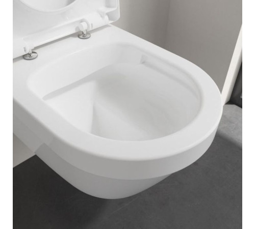 Комплект унитаз подвесной Villeroy & Boch Architectura с сиденьем SoftClose альпийский белый 4694HR01