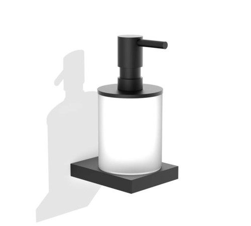 Дозатор для жидкого мыла Decor Walther Contract WSP подвесной черный матовый 0651660