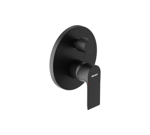 Душевая система встраиваемая AM.PM Apollo со смесителем и изливом черный матовый 947510300