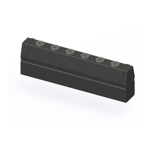 Коллектор HOGER на 3 контура DN100 в изоляции фланцевые отводы DN40 PN10 WG100403