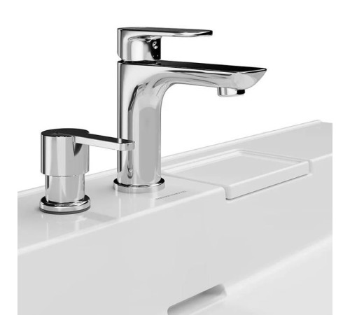 Раковина подвесная Kerama Marazzi Logica 70х48 см 2 отверстия белый глянец LO.wb.70.2