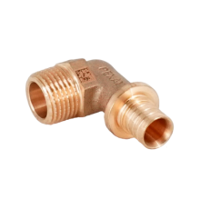 Угольник-переходник REHAU RAUTITAN RX+ 16-R 1/2 НР бронза 14563473001