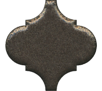 Декор Kerama Marazzi Арабески котто металл 6,5х6,5 см OS\A45\65001