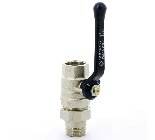 Кран шаровой Bugatti Oregon 1 НВ со сгоном рычаг 03200034