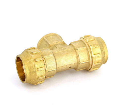 Тройник обжимной с внутренней резьбой Tiemme 32х1х32 для ПНД 3400023