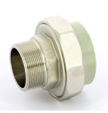 Муфта полипропиленовая FV-Plast разъемная с наружной резьбой 63x2 237063