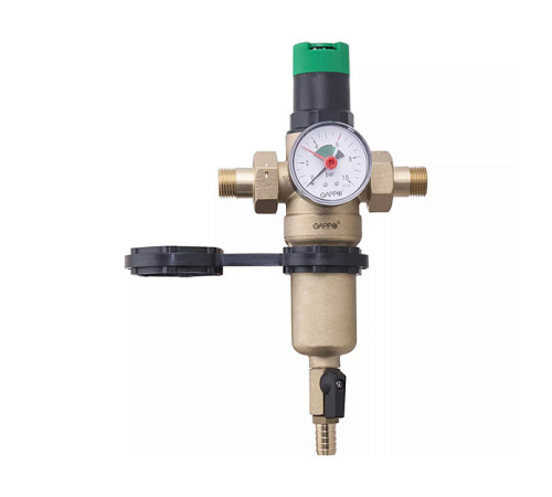 Редуктор давления для горячей воды с фильтром Gappo 1/2 1.5-6 бар G1413