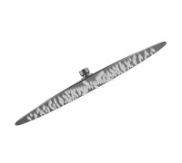 Верхний душ AQUAme Ø 400 мм нерж. сталь металл AQM8606GM