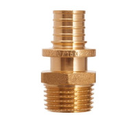 Муфта переходная латунная SMART Install 20x2.8 мм - НР 3/4 52114S