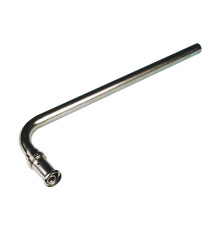 Подводка радиаторная Г-образная Henco пресс 16x15 мм медная трубка 300 мм 24P-1604