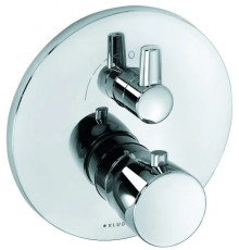 Термостат Kludi Balance для 1 потребителя внешняя монтажная часть черный матовый 528358775