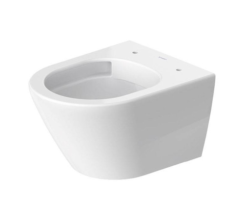 Унитаз подвесной Duravit D-Neo 48x37 см безободковый с сиденьем микролифт белый 45880900A1