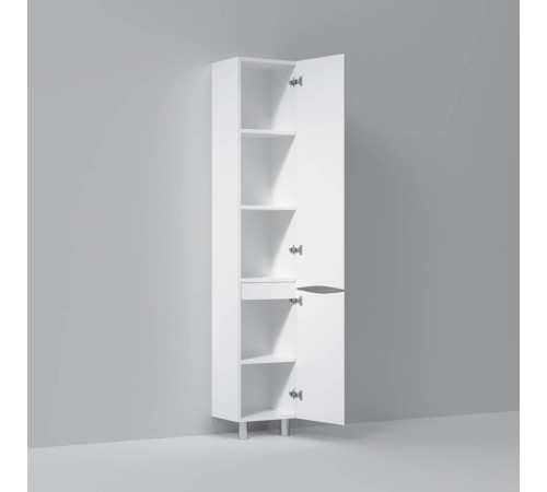 Шкаф-пенал напольный AM.PM Like 35 см правый белый глянец M80CSR0356WG