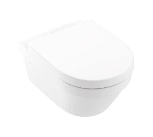 Комплект унитаз подвесной Villeroy & Boch Architectura DirectFlush CeramicPlus с сиденьем микролифт 4694HRR1