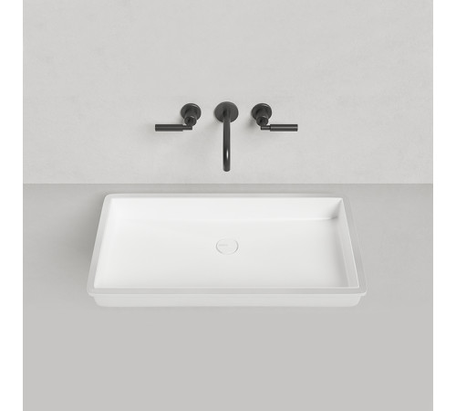 Раковина Salini Marea 10 75х40 см S-Sense белый глянцевый 1802110G