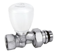 Клапан термостатический прямой Giacomini R422TG микрометрический 1/2 хромированный R422X133