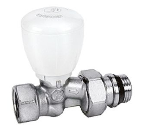 Клапан термостатический прямой Giacomini R422TG микрометрический 1/2 хромированный R422X133