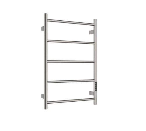 Полотенцесушитель электрический AQM 738475 с терморегулятором никель шлифованный AQM3125BN