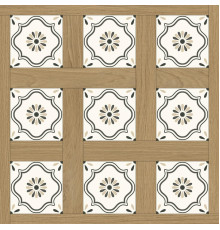 Керамогранит Gracia Ceramica Паркет Шато Деко медовый 59,5х59,5 см матовый CR6060G0231R8
