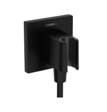 Шланговое подключение Hansgrohe FixFit E черный матовый 26889670