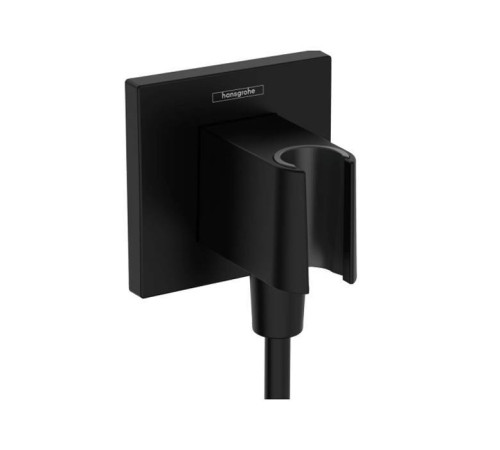 Шланговое подключение Hansgrohe FixFit E черный матовый 26889670