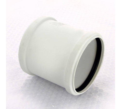 Муфта Rehau RAUPIANO PLUS канализационная двухраструбная 110 мм 121494