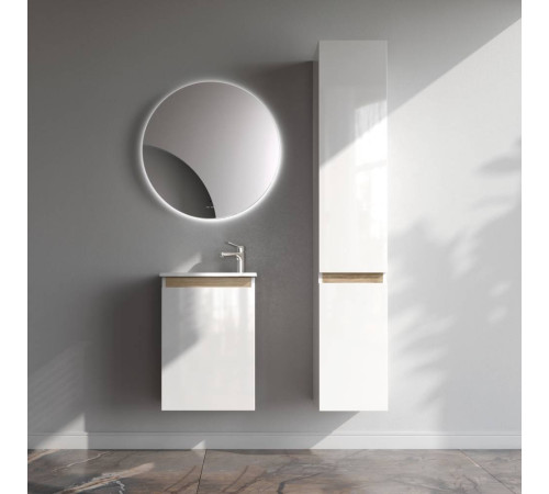 Тумба под раковину подвесная AM.PM X-Joy 45 см 1 дверца белый глянец M85AFHX0451WG