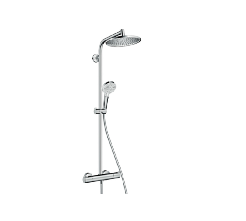 Душевая стойка с термостатом Hansgrohe Crometta S 240 1jet хром 27268000