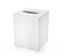 Контейнер для бумажных салфеток настольный 3SC Mood White 12х12х14 см белый матовый MW71A