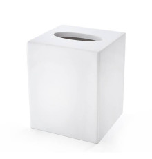 Контейнер для бумажных салфеток настольный 3SC Mood White 12х12х14 см белый матовый MW71A