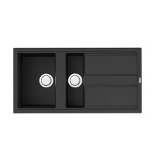 Кухонная мойка Omoikiri Kitagawa 100-2-GB Artceramic 100x51 см графит 4993805