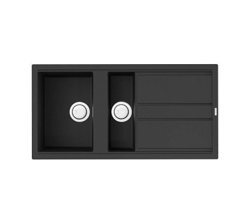 Кухонная мойка Omoikiri Kitagawa 100-2-GB Artceramic 100x51 см графит 4993805