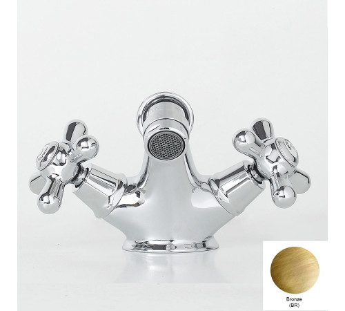 Смеситель для биде Sbordoni Etruria с донным клапаном бронза ET76BR