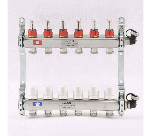 Коллекторная группа Uni-Fitt 415S 1 x 3/4 EK 6 выходов 450I4306