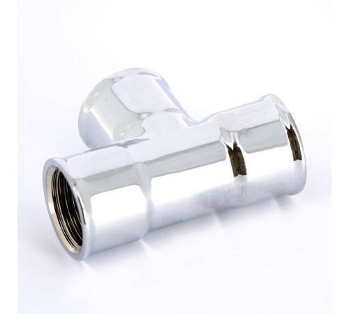 Тройник бронзовый Viega 3/4 ВР хромированный 111762