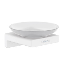 Мыльница Hansgrohe AddStoris белый матовый 41746700