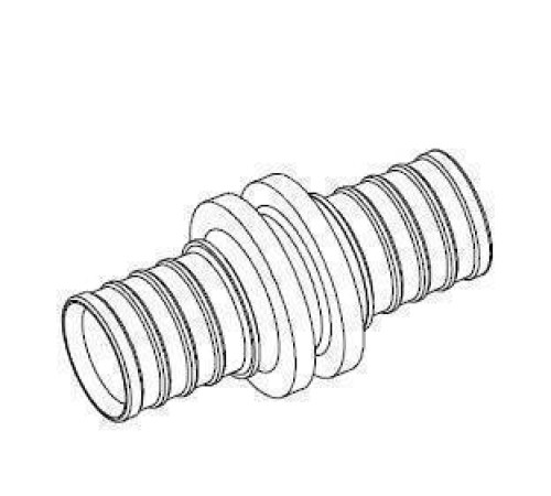 Муфта равнопроходная REHAU RAUTITAN MX 25 мм латунь 11080131001