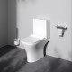 Унитаз-компакт напольный AM.PM Sense FlashClean с сиденьем микролифт C748600SC