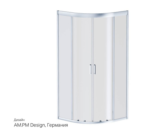 Душевой уголок AM.PM Gem 90x90 см без поддона W90G-401-090WT