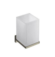 Стакан подвесной Colombo Design Look PVD нержавеющая сталь матовое стекло B1602.HPS1-VAN